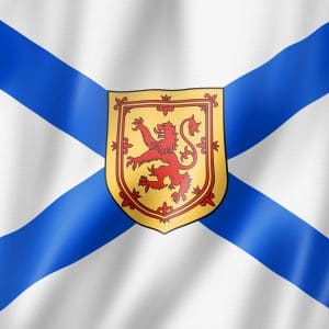 Nova Scotia Territory Flag